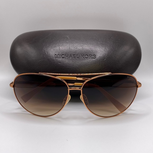 SOLD! 🤎MICHAEL KORS Aviators! - Picture 7 of 8